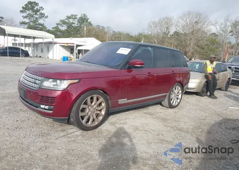 2016 Land Rover Range Rover 5.0L V8 Supercharged z USA, uszkodzony, nr VIN SALGS2EF9GA289832